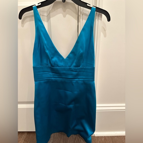 Blue Amanda Uprichard Dress - Picture 4 of 4